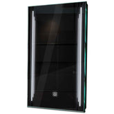 Specchio LED Verticale | Pulsante touch | Luce bianca fredda - Reyze Serie Salono Modello 8